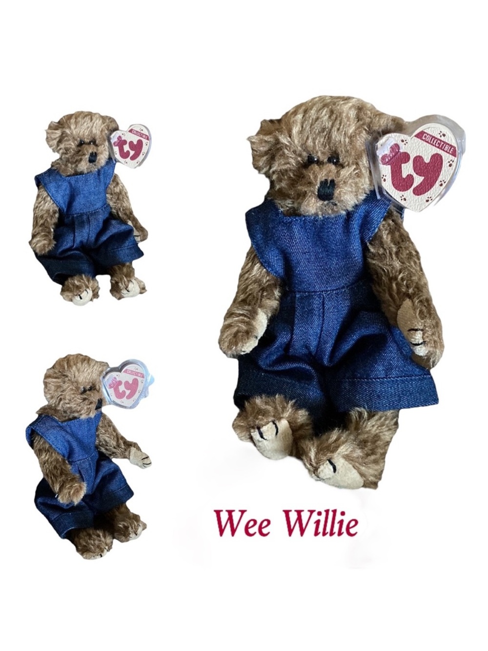 Wee Willie The Bear Ty Attic Treasures